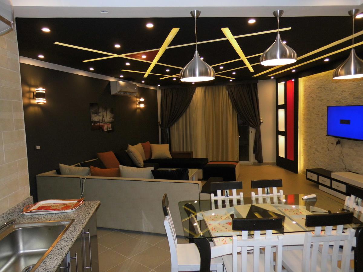 Three-Bedroom Apartment At Louly Beach Resort Ain Sukhna Exterior foto